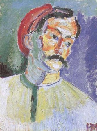Henri Matisse Portrait of Andre Derain (mk35)
